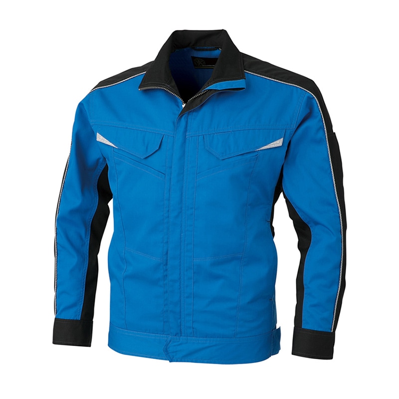 コーコス信岡 消臭・ストレッチ 長袖ブルゾン A-2071 スカイブルー S 1枚（ご注文単位1枚）【直送品】