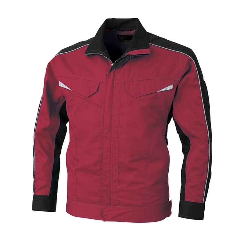 コーコス信岡 消臭・ストレッチ 長袖ブルゾン A-2071 ワイン 3L 1枚（ご注文単位1枚）【直送品】