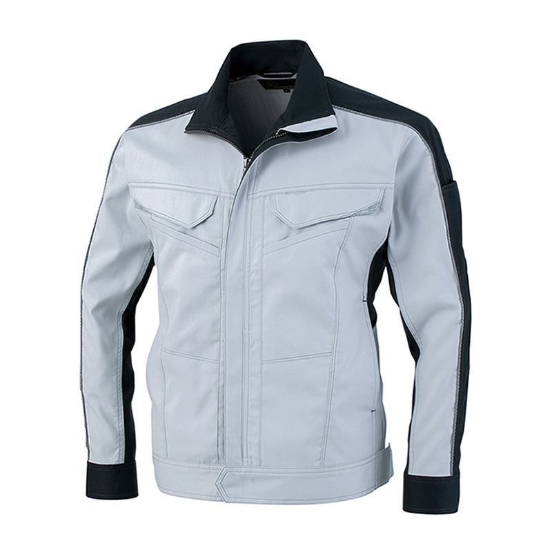 コーコス信岡 消臭・ストレッチ ブルゾン A-2170 シルバー 3L 1枚（ご注文単位1枚）【直送品】