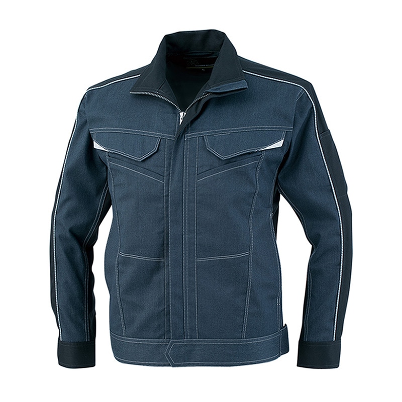 コーコス信岡 消臭・ストレッチ ブルゾン A-2170 インディゴ M 1枚（ご注文単位1枚）【直送品】