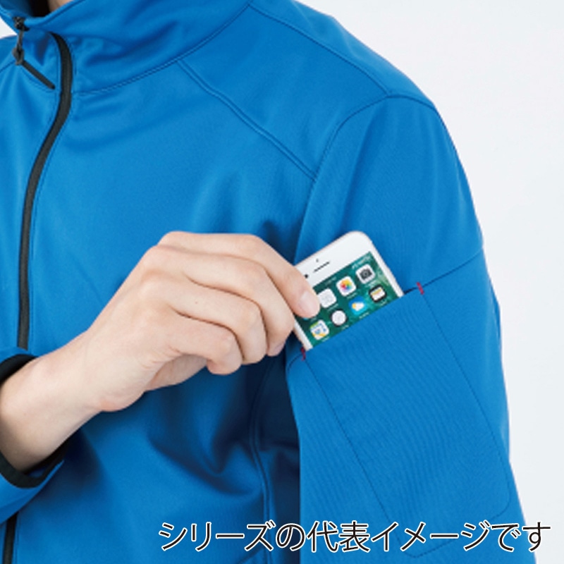 コーコス信岡 防風ストレッチジャケット G-2340 ネイビー 3L 1枚（ご注文単位1枚）【直送品】