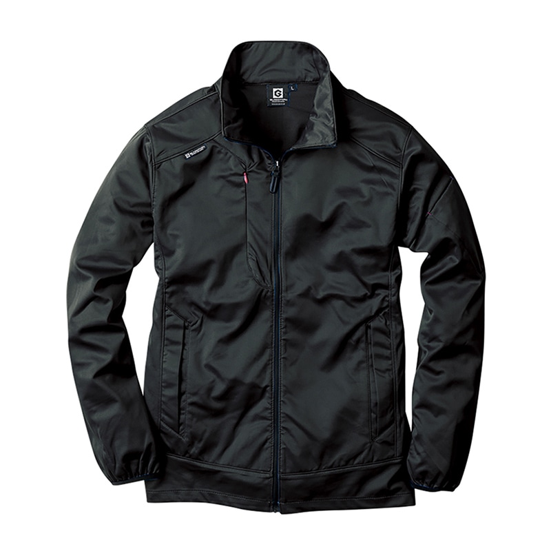 コーコス信岡 防風ストレッチジャケット G-2340 スミクロ 4L 1枚（ご注文単位1枚）【直送品】