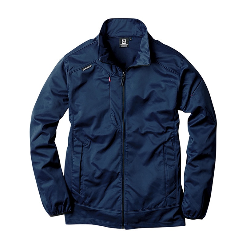 コーコス信岡 防風ストレッチジャケット G-2340 ネイビー SS 1枚（ご注文単位1枚）【直送品】