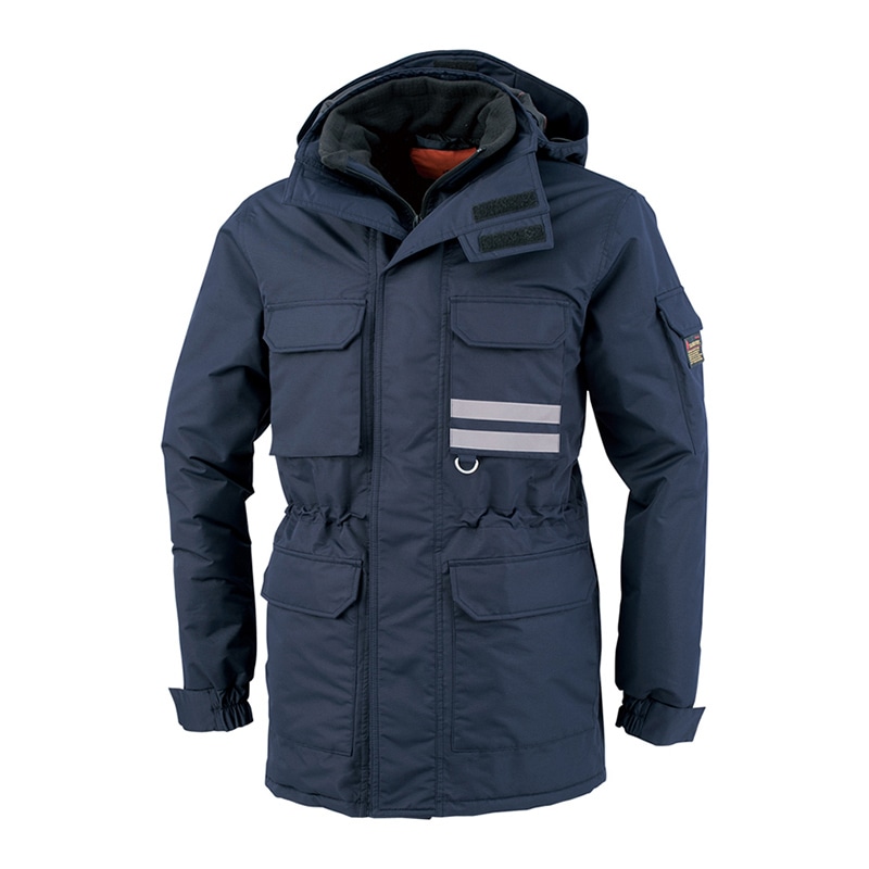 コーコス信岡 サンバーナー 透湿防水防寒コート A-3806 ネイビー 3L 1枚（ご注文単位1枚）【直送品】