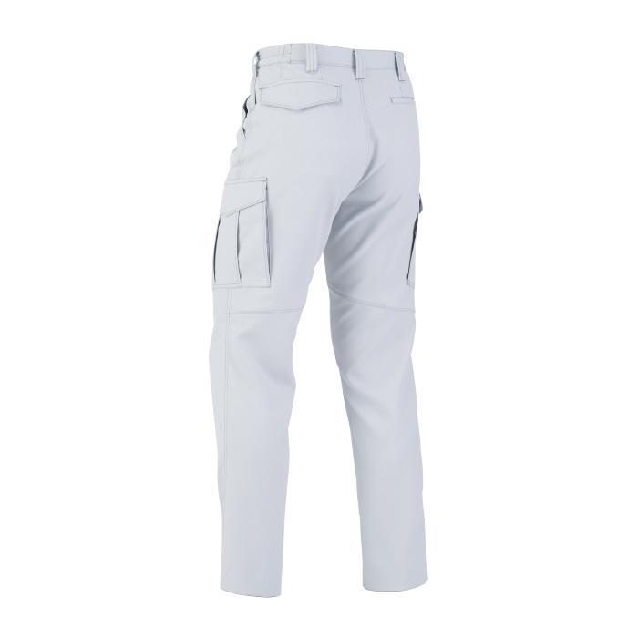 コーコス信岡 裏綿ワンタックカーゴパンツ A-8176 シルバー LL 1枚（ご注文単位1枚）【直送品】