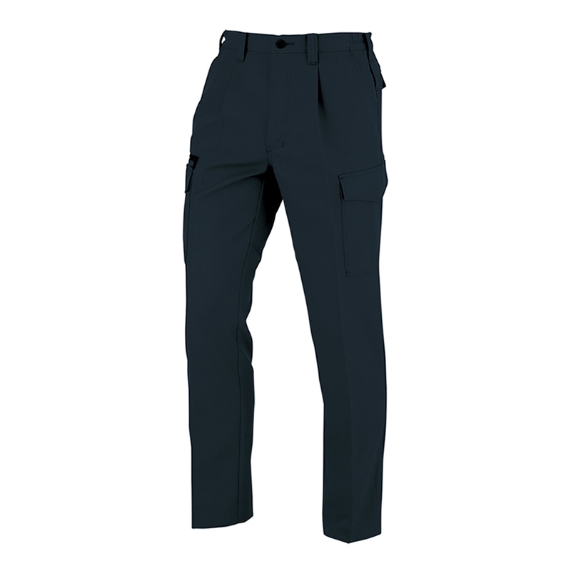 コーコス信岡 裏綿ワンタックカーゴパンツ A-8176 ブラック SS 1枚（ご注文単位1枚）【直送品】