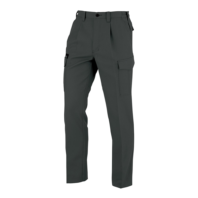 コーコス信岡 裏綿ワンタックカーゴパンツ A-8176 チャコール SS 1枚（ご注文単位1枚）【直送品】