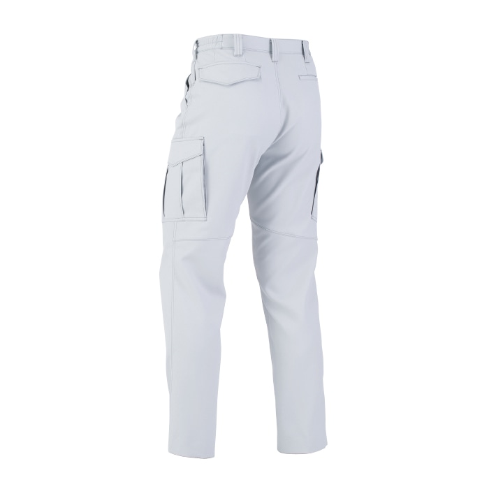 コーコス信岡 裏綿ワンタックカーゴパンツ A-8076 シルバー 7L 1枚(ご注文単位1枚)【直送品】