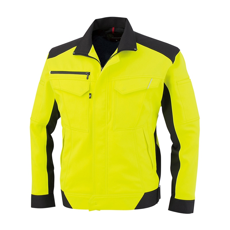 コーコス信岡 裏綿ブルゾン A-8180 フラッシュイエロー 7L 1枚（ご注文単位1枚）【直送品】