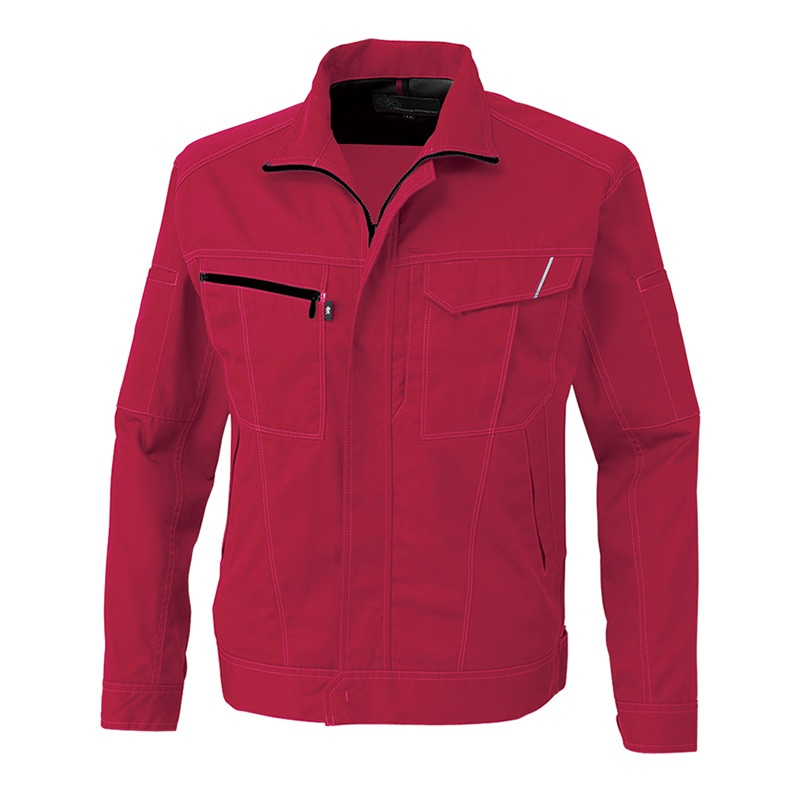 コーコス信岡 ブルゾン A-4170 レッド 7L 1枚（ご注文単位1枚）【直送品】