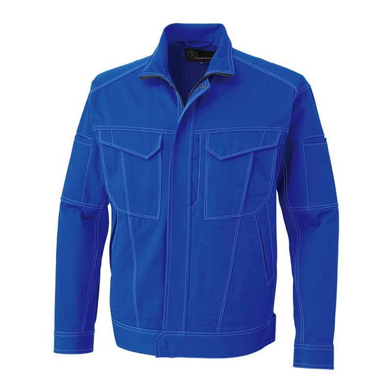 コーコス信岡 立体カット ブルゾン A-4670 ブルー 6L 1枚（ご注文単位1枚）【直送品】