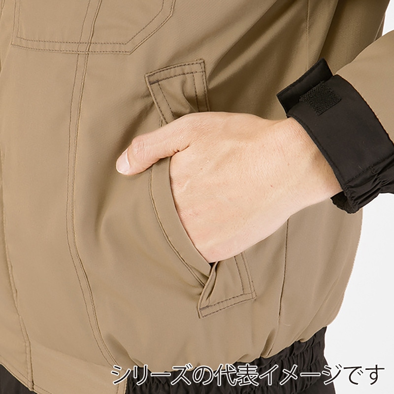 コーコス信岡 エコ・製品制電 防寒ブルゾン A-4270 ネイビー 3L 1枚(ご注文単位1枚)【直送品】