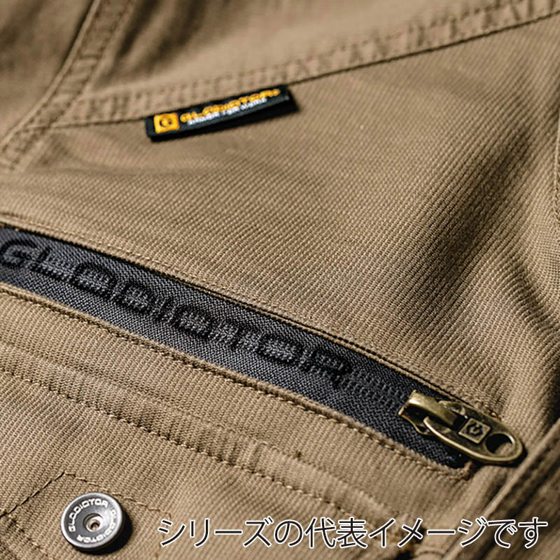 コーコス信岡 ストレッチコードピケジャケット GA-3910 サンド LL 1枚（ご注文単位1枚）【直送品】