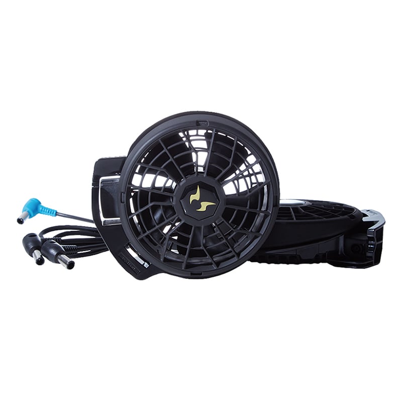 サンエス 空調風神服 ななめハイパワーファンセット RD9310PH 24V仕様 2023年モデル 1個（ご注文単位1個）【直送品】