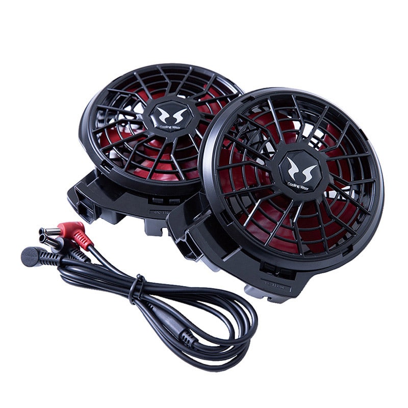 サンエス 空調風神服 フラットハイパワーファンセット RD9220HN 12V仕様 2023年モデル 1個（ご注文単位1個）【直送品】
