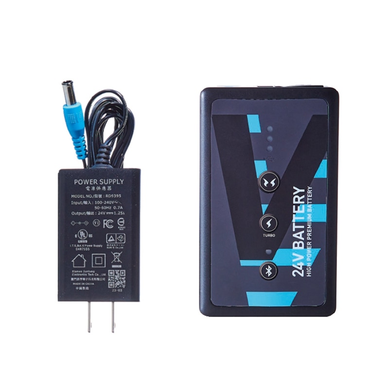 サンエス 空調風神服 リチウムイオンバッテリーセット RD9590PJ 24V仕様 2025年モデル 1個（ご注文単位1個）【直送品】