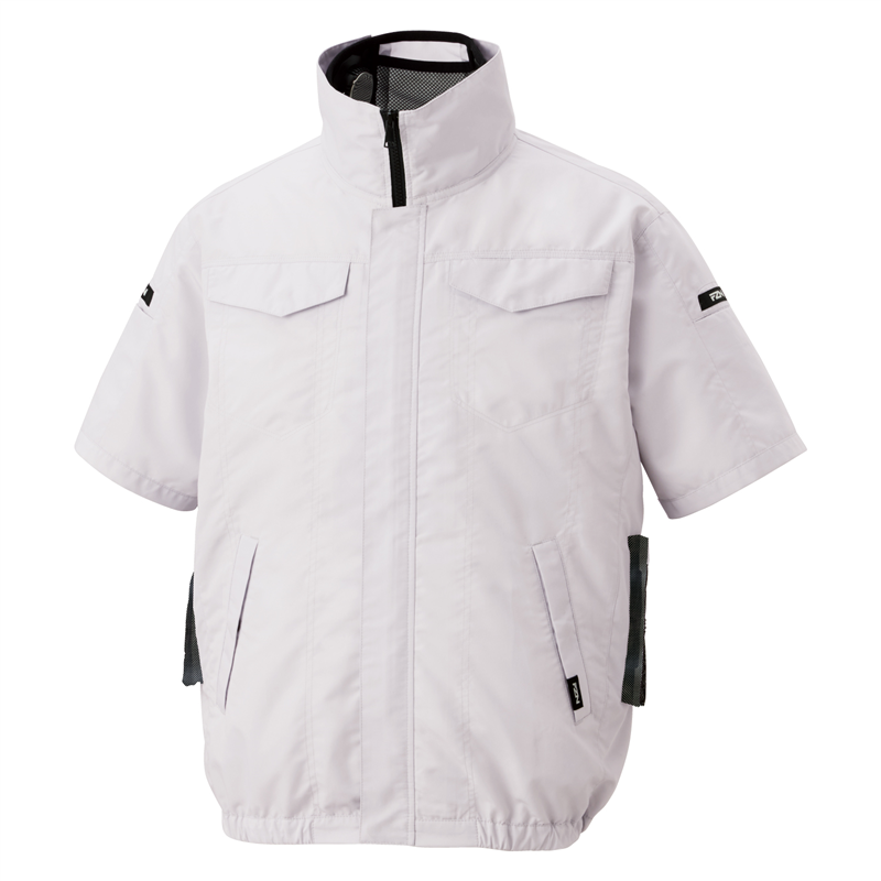 FZN 空調風神服 半袖ブルゾン シルバー 4L KF92620 1枚（ご注文単位1枚）【直送品】