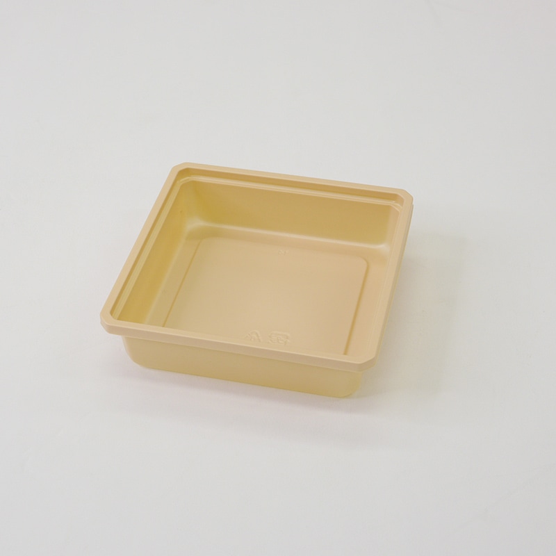 アクタ 弁当容器 ワン折小隅 底 45A IV 50枚/袋(ご注文単位8袋)【直送品】