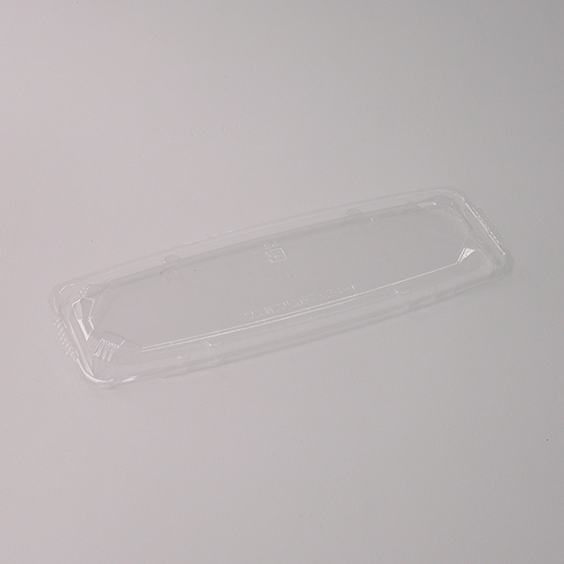 アクタ 弁当容器 ワン折スリム UK蓋 67×24 50枚/束(ご注文単位8束)【直送品】