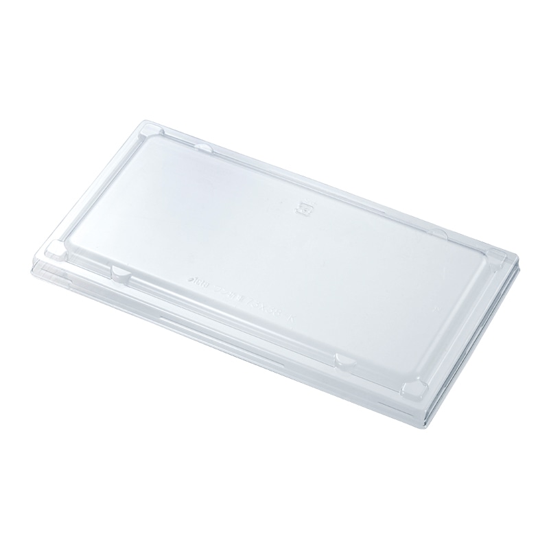 アクタ 弁当容器 ワン折重(フタ) 73×38K 透明 50枚/袋