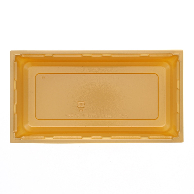 アクタ 弁当容器 ワン折重(ソコ) 73×38A 金 50枚/袋