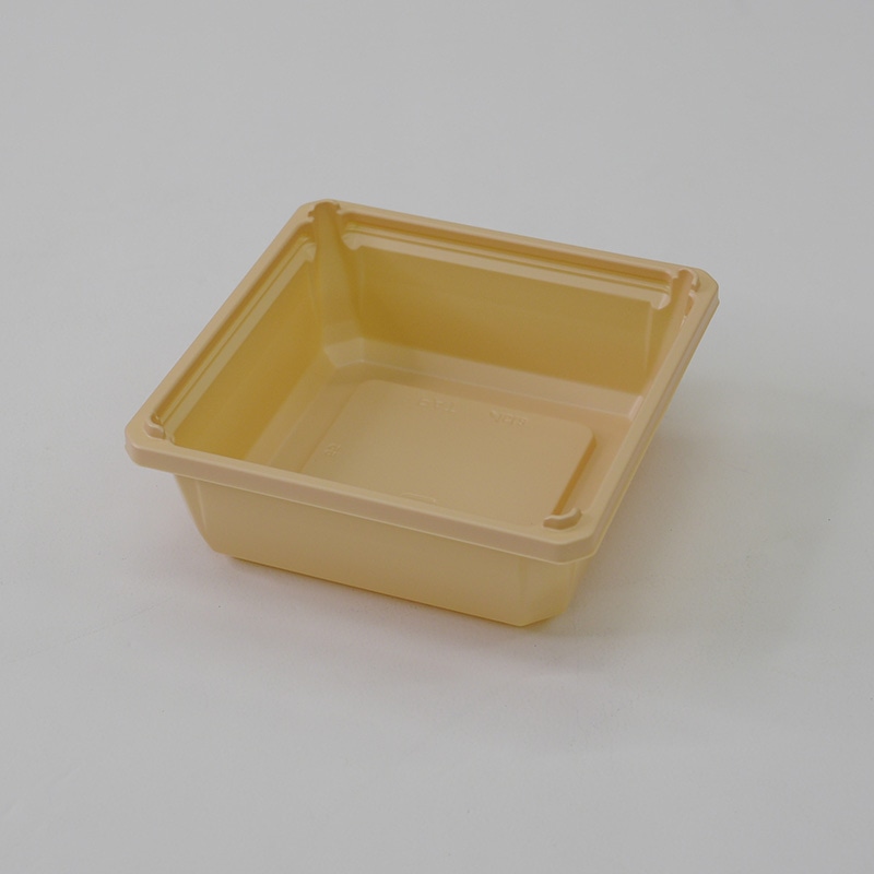 アクタ 弁当容器 ワン折小隅 底 40A(重) IV 50枚/袋(ご注文単位8袋)【直送品】