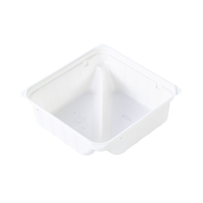 アクタ 弁当容器 ワン折重 カップ容器 かん合 70-3S CR 100枚/袋(ご注文単位10袋)【直送品】