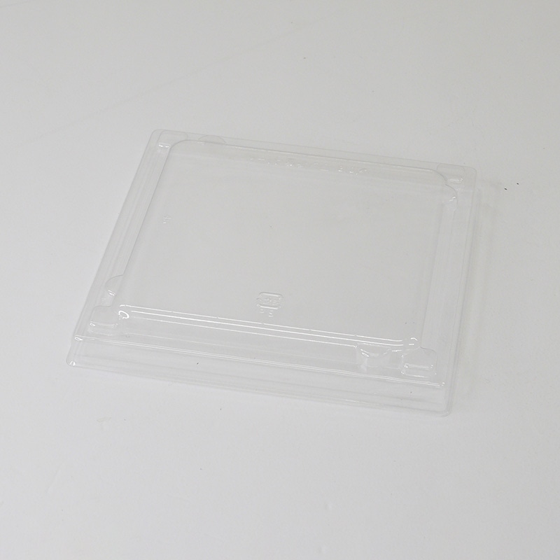 アクタ 弁当容器　ワン折重　K高蓋 41 透明 50枚/袋（ご注文単位8袋）【直送品】