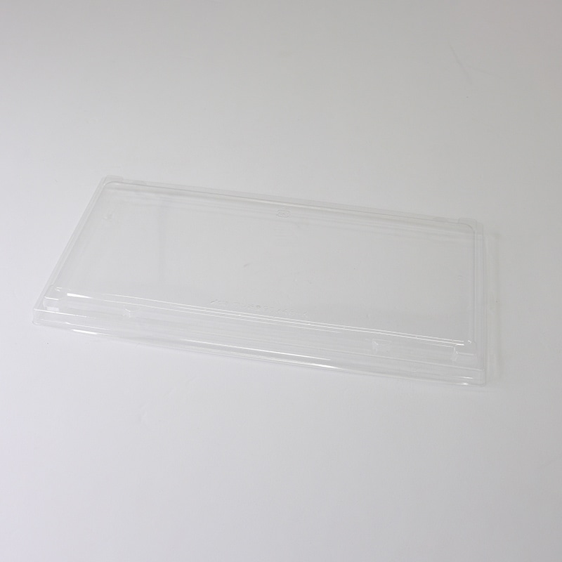 アクタ 弁当容器 ワン折重 K高蓋 90×48 透明 50枚/袋(ご注文単位8袋)【直送品】