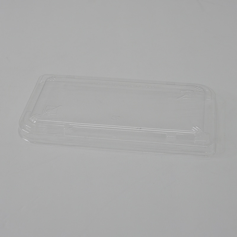 アクタ 弁当容器 ワン折 SPN K7蓋 70×37-K7 透明 50枚/袋(ご注文単位8袋)【直送品】