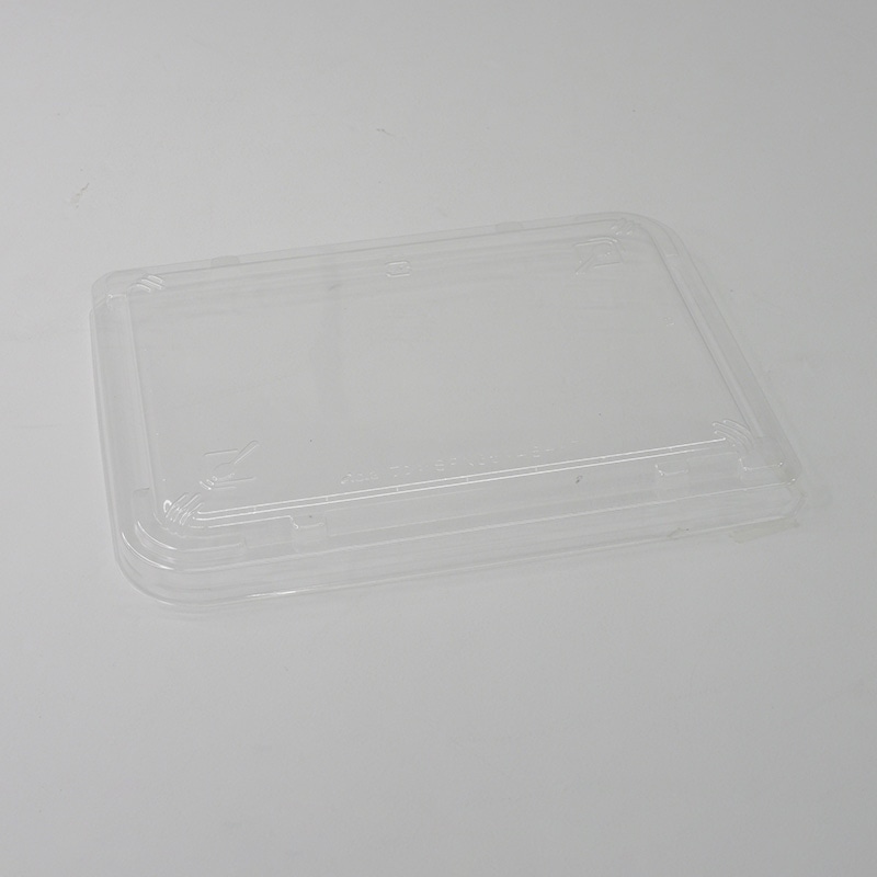 アクタ 弁当容器 ワン折 SPN K7蓋 65×48-K7 透明 50枚/袋(ご注文単位8袋)【直送品】