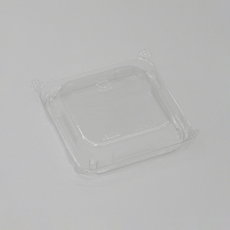 アクタ 弁当容器 ワン折重 仕切蓋 23×23  50枚/束（ご注文単位16束）【直送品】