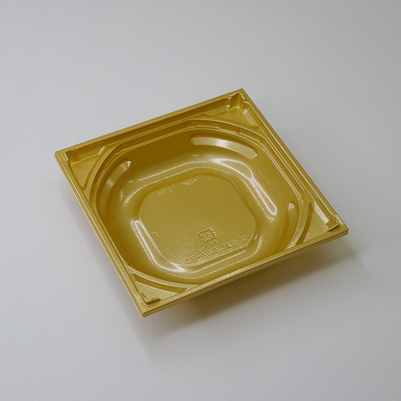 アクタ 丼容器 ワン折重 底 51BWA-35 金 50枚/束（ご注文単位8束）【直送品】