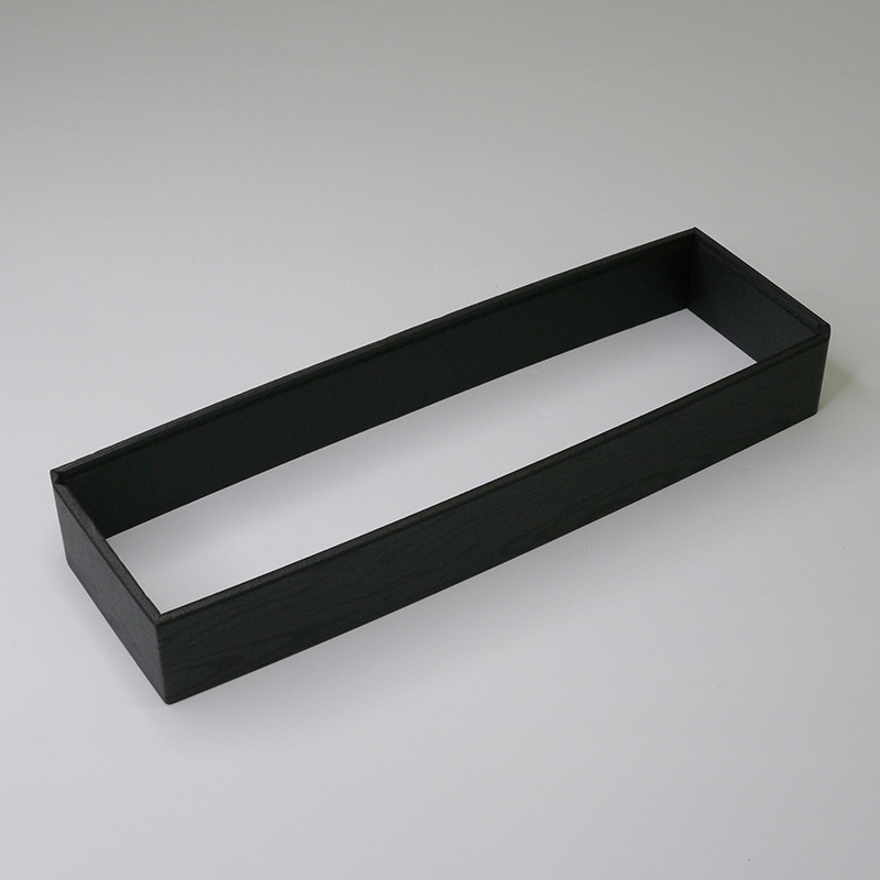 アクタ 弁当容器 ワン折重 縁 113×32(45) 黒焼杉 25個/束（ご注文単位16束）【直送品】