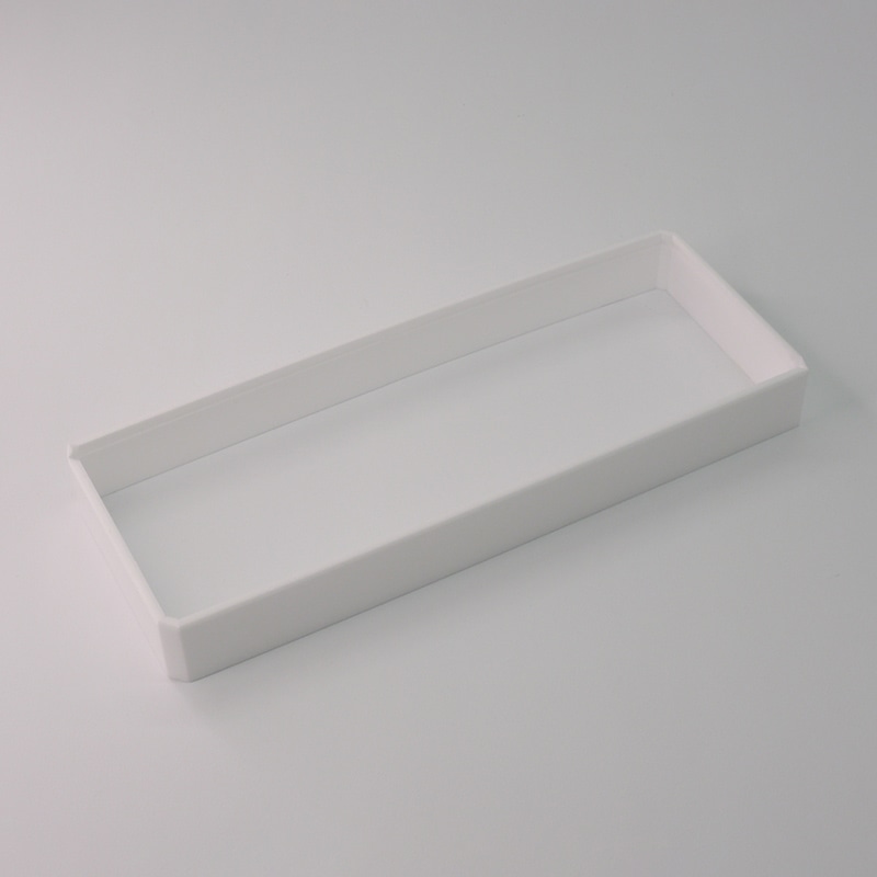 アクタ オードブル容器 D-Style ワン折 縁 90×33(30) 白エンボス 25枚/束（ご注文単位16束）【直送品】