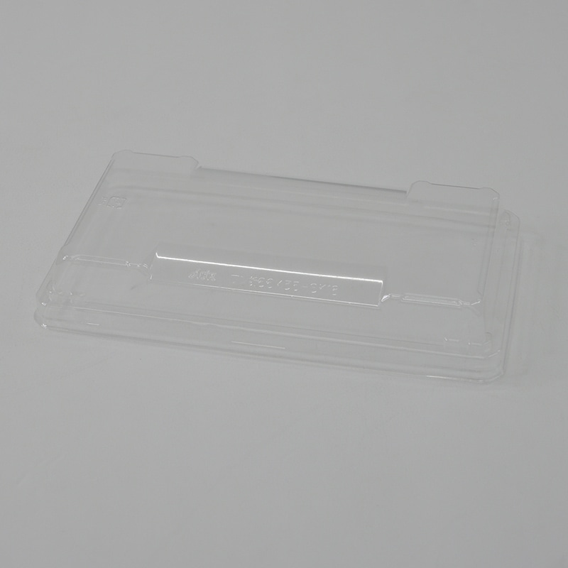 アクタ 弁当容器　ワン折　SK18蓋 66×35-SK18 透明 50枚/袋（ご注文単位8袋）【直送品】