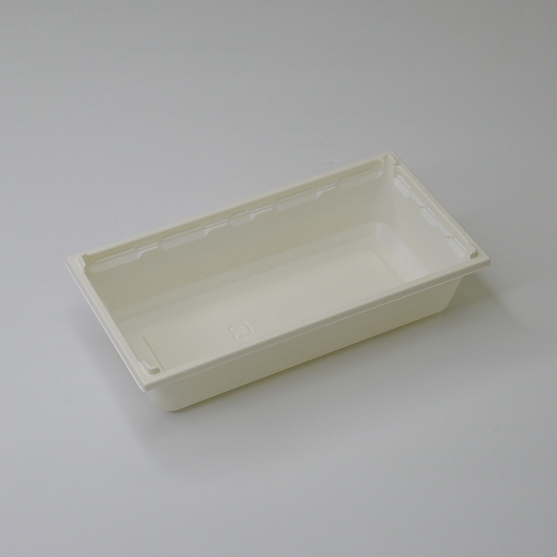 アクタ 弁当容器 ワン折重 底 60×31A CR 50個/束（ご注文単位8束）【直送品】