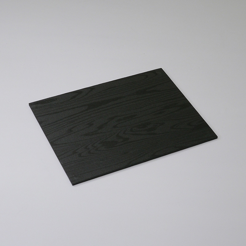 アクタ 弁当容器 ワン折重 共蓋 67×51 黒焼杉 25枚/束（ご注文単位16束）【直送品】