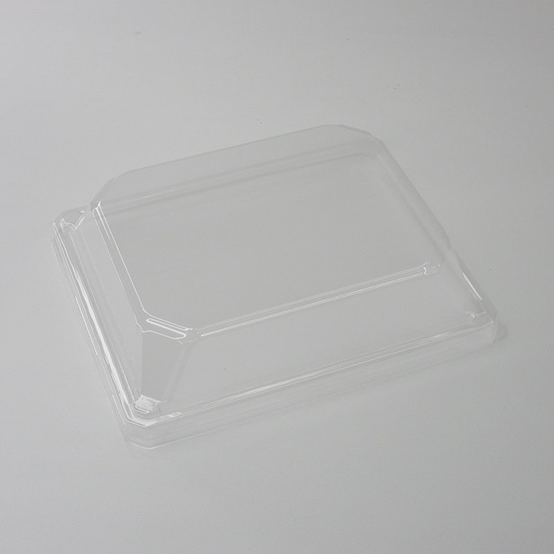 アクタ 弁当容器 ワン折 蓋 57×46-K30  50枚/束（ご注文単位8束）【直送品】