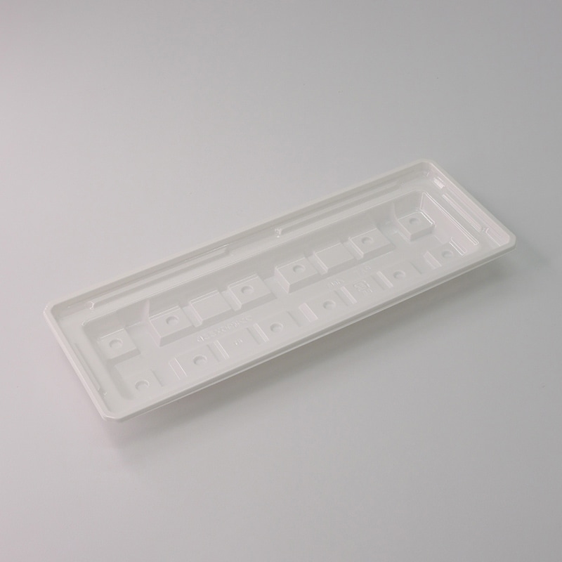 アクタ オードブル容器 D-Style ワン折 底 90×33D ホワイト 25枚/束（ご注文単位16束）【直送品】