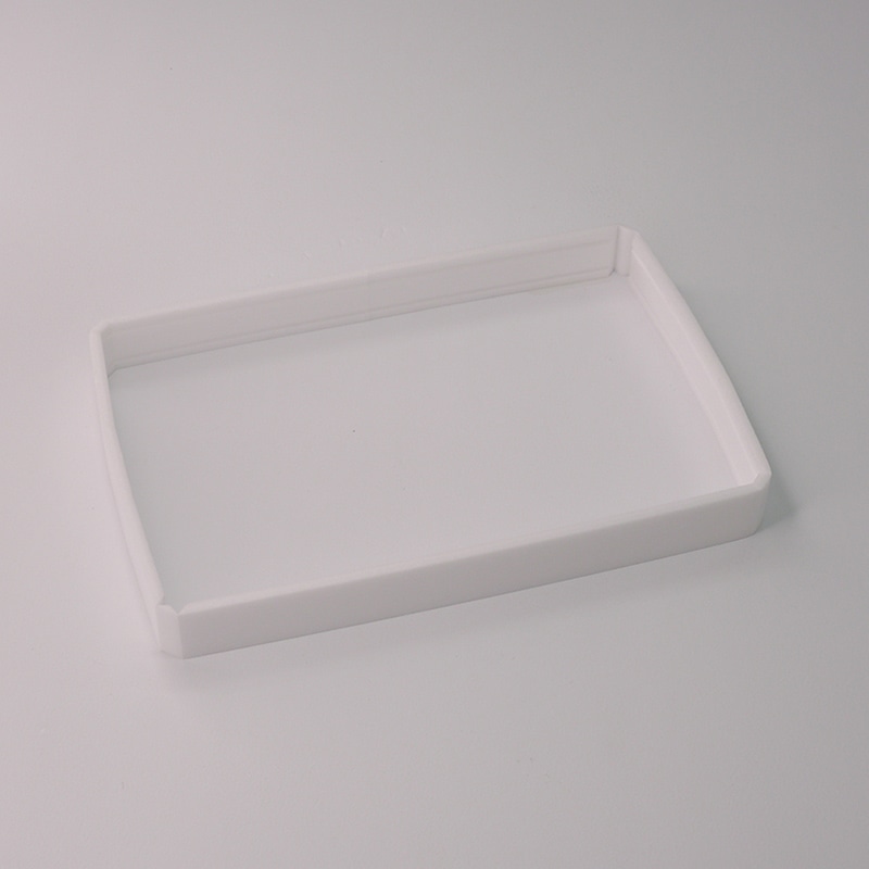 アクタ サンドイッチ容器 ワン折 縁 かん合 1.0(20) 白エンボス 50枚/束（ご注文単位8束）【直送品】