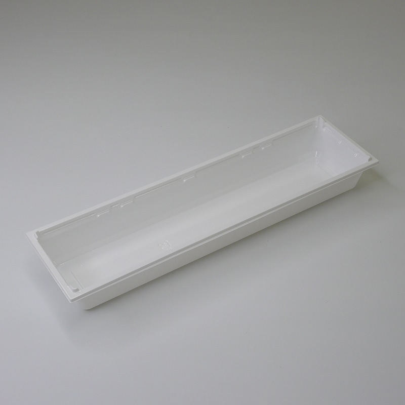 アクタ 弁当容器 ワン折重 底 113×32A ホワイト 25枚/束（ご注文単位16束）【直送品】