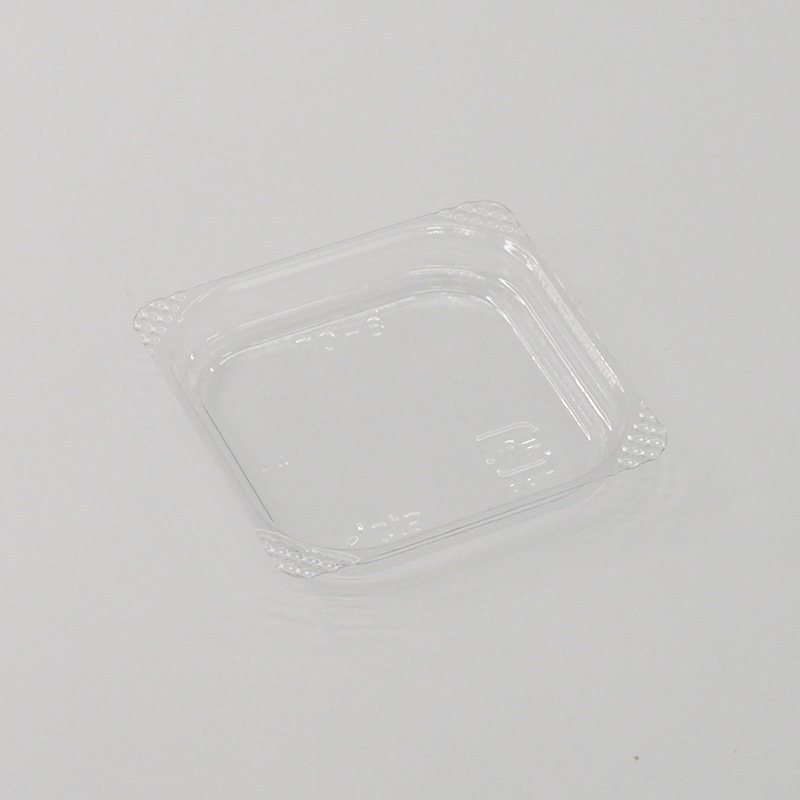 アクタ 弁当容器　ワン折重　カップ容器　蓋 70-8 透明 100枚/袋（ご注文単位10袋）【直送品】