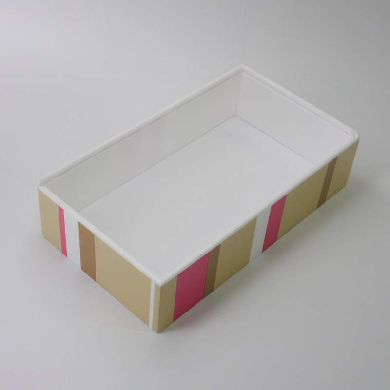 アクタ 弁当容器 ワン折重 縁 73×38(50) フィレンツェ 50枚/束（ご注文単位8束）【直送品】