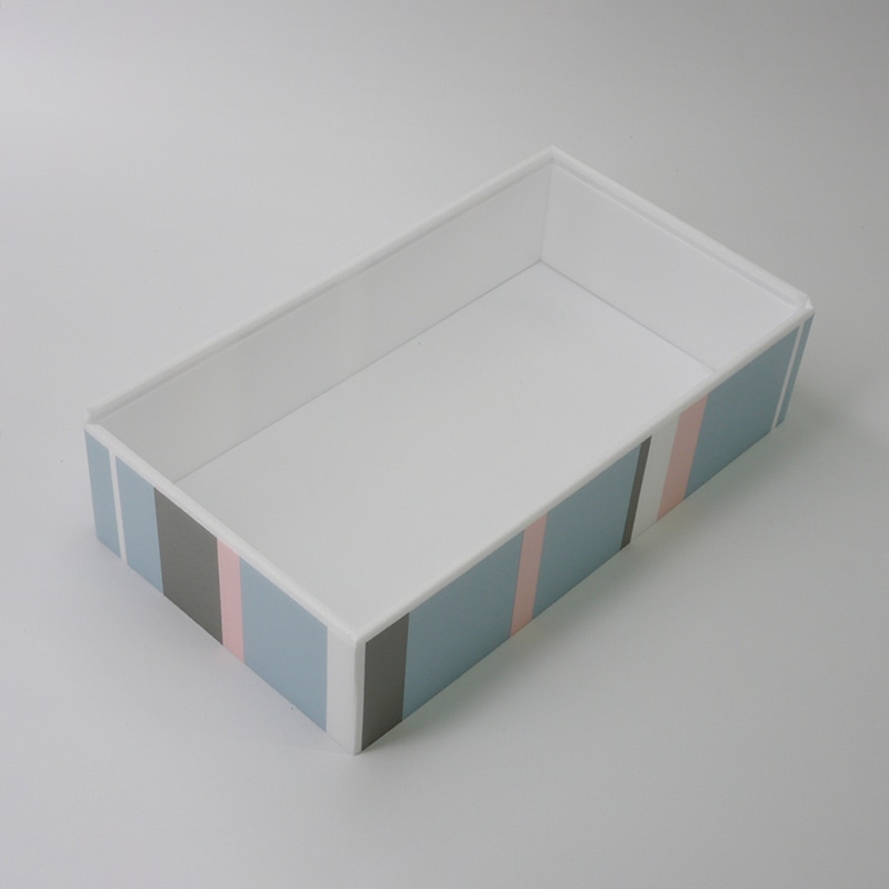 アクタ 弁当容器 ワン折重 縁 73×38(50) コッツウォルズ 50枚/束（ご注文単位8束）【直送品】