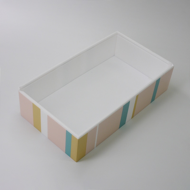 アクタ 弁当容器 ワン折重 縁 73×38(50) プロバンス 50枚/束（ご注文単位8束）【直送品】