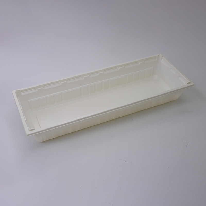 アクタ 弁当容器　ワン折重　底 107×40A CR 25枚/袋（ご注文単位8袋）【直送品】