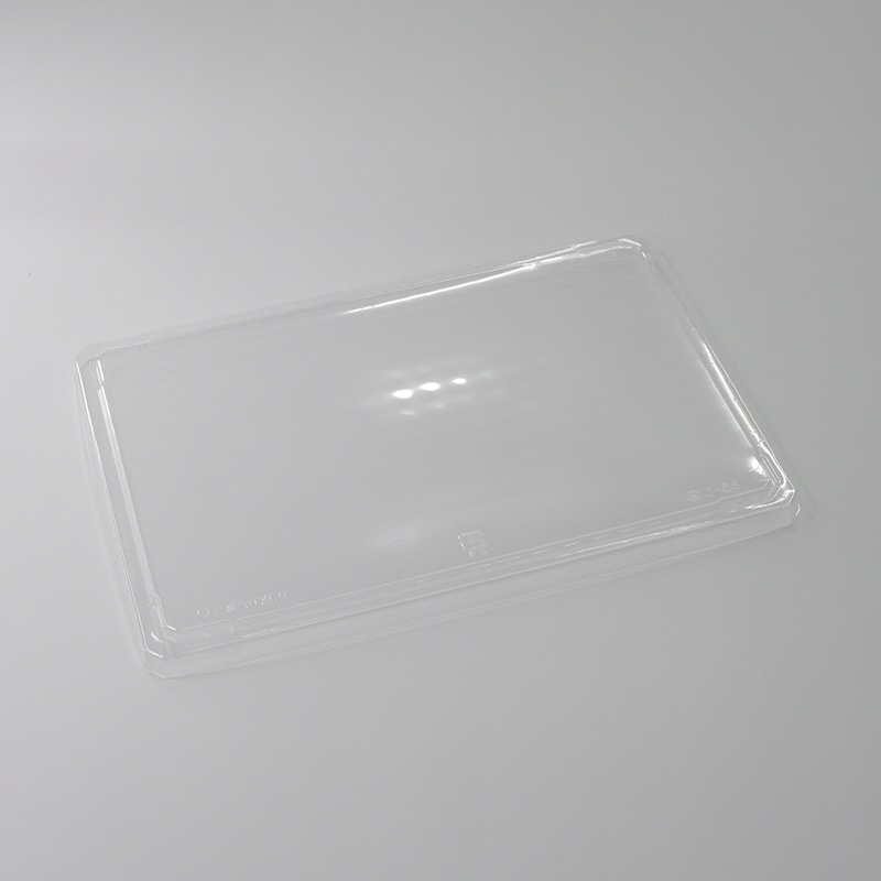 アクタ 弁当容器 ワン折 蓋 90×60  50枚/束（ご注文単位8束）【直送品】