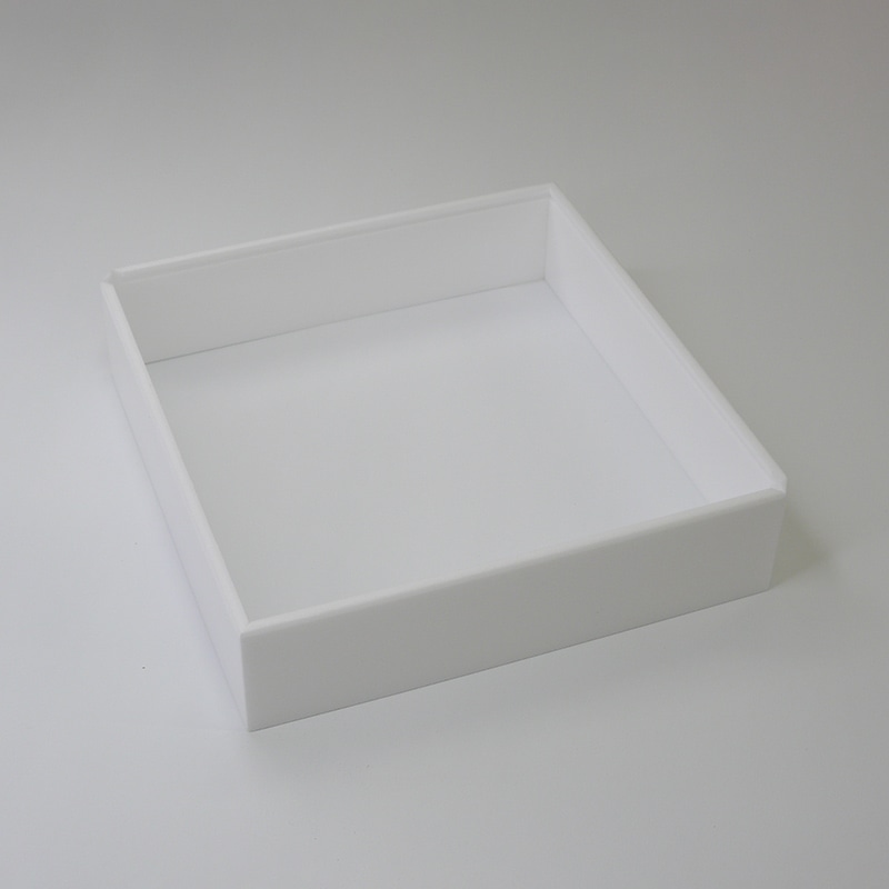 アクタ 弁当容器 ワン折重 縁 70(50) 白エンボス 25枚/束（ご注文単位8束）【直送品】