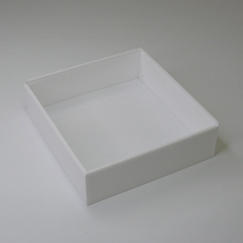 アクタ 弁当容器 ワン折重R 縁 70(60) 白エンボス 25枚/束（ご注文単位8束）【直送品】